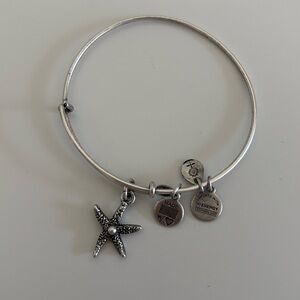Alex and Ani Silver Starfish Bracelet